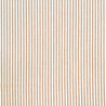Striped Cotton-Viscose Blend RAYTIS1 Hazelnut / Hazelnut